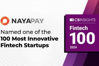 NayaPay Named to CB Insights' Prestigious Fintech 100 List