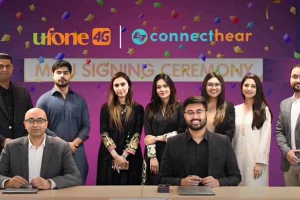 Ufone 4G and ConnectHear partner up for Deaf Communities